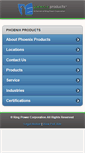 Mobile Screenshot of phoenixprods.com